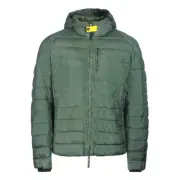 Parajumpers Coleman Thyme Green Hooded Down Jacket