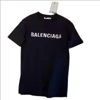 在飛比找蝦皮購物優惠-巴黎世家 Balenciaga純棉t恤經典logo時尚字母適