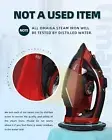 500W Cordless Iron for Clothes with 3 Temperature Settings-Red