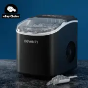 Ice Maker Machine 1.3L 12KG Portable Countertop Fast Freeze Black
