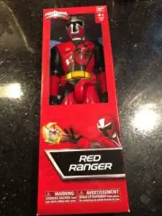 Sabans Power Rangers Ninja Steel 12" Action Figure Red Ranger Ban Dai New