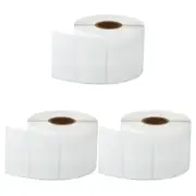 3ROLLS Premium Adhesive Perforated Address Label For Zebra & Rollo Label Printer