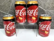 Coca Cola Coke Zero “ORANGE VANILLA” 4 Cans Total DISCONTINUED Full