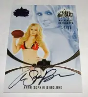 2015 Benchwarmer ANNA SOPHIA BERGLUND National Purple Foil Auto/25 PLAYBOY Sexy