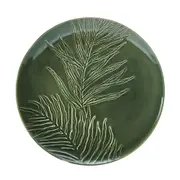 Mikasa Jardin Stoneware Round Serving Platter 35.5cm Green - Robins Kitchen