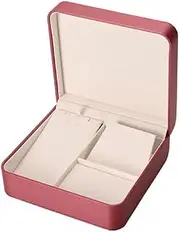 [Generic] Rounded corner car line, three-piece set, set, box, jewelry ring, earrings, jewelry display box, jewelry necklace box.