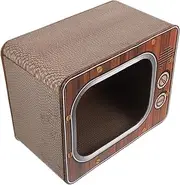 Cat Scratcher Cube Recyclable Cardboard Cat House Bed Spacious Comfortable Design Year Usability Engaging Interactive Play Space Cozy Secure Resting Spot