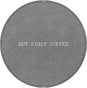 GEMINI 53.3mm Ultra-Slim 0.2mm Espresso Puck Screen - 200μm Espresso Filter Screen - Mesh Coffee Reusable Filter For Espresso Portafilter Filter Basket 54mm - Gray Titamium Coating