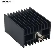 100W RF Dummy Load Walkie Talkie Shortwave Radio Load 50ohms with N-M Connector