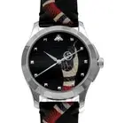 ​GUCCI G-Timeless YA1264007 Black Quartz Sapphire Women's Watch New in Box​