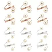 Metal Napkin Rings, Napkin Rings Set of 12, Napkin Holder Ring for Table