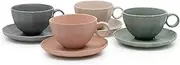 salt&pepper Ikana Tea Cups 220mL - Set of 4 - House Warming Gifts Teacups