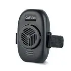 Black Portable Arm Fan USB Charging Mini Fan Cartoon Portable Outdoor Small Fan
