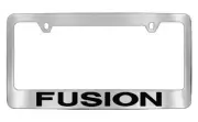 FORD FUSION CHROME LICENSE PLATE FRAME HOLDER