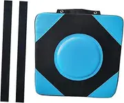 YARNOW 1 Set Wall Boxing Pads Durable PU Kick Cushion for Taekwondo and Boxing Training Professional Punching Pad with Sticky Strap for Indoor Use for Sparring and Combat Sports