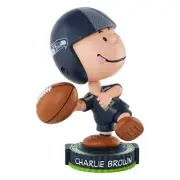 Charlie Brown Seattle Seahawks Peanuts Bighead Bobblehead NFL Football