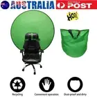 75-142CM Large Pop-up Green Screen Round Background Chair Twitch Backdrop CloHQ