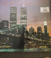 2002 NEW YORK calendar, printed 2001, Twin Towers, ONE 0F A KIND, orginal wrap.