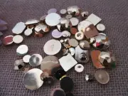 250g Golden Flatback Acrylic Gemstones Rhinestones Assorted