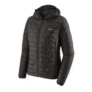 Patagonia Nano Puff Womens Insulated Hooded Jacket - Black - XL