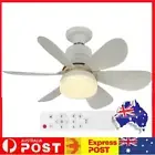 Crystal Ceiling Fan with Light Dimmable Remote Control Ceiling Fan (520mm)