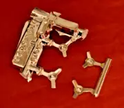 AMT Chrome Wheel Knock Offs 1/25