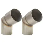 MasterCraft Boat Exhaust Elbows 250116 | CSX 4 Inch 60 Degree (Pair)