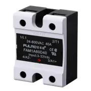 FULRD Single phase solid state relay FAM1A60D40 40A DC-AC 3~32VDC/24~600VAC SSR