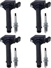 4pcs Ignition Coil Pack Compatible With GEELY EMGRAND GT 2.4L 2014 2015 2016 2017 2018 2019 BORUI ATLAS 2.0L Sapre Parts F01R00A072