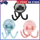 Mini Octopus Fan 3-Speed Adjustment Small Personal Fan for Baby Stroller Student