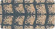 Mirrorcrocodile_rg_tealpaper Kids Travel Bed Sheet Washable Cot Sheet for Cot Mattress Pad for Toddlers Sofa Bed 50'' x 25'' (Sheet,Bed Not Included)