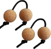 Aslatuas Rhythmic Ball Instrument | 2 Pairs African Kashaka Shaker Balls | Percussion Instrument For Music Lovers | Traditional Asalato Balls For Concerts, Weddings & Musical Performances