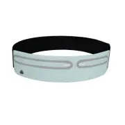Slim Running Belt with 2 Pockets for Phone, Adjustable Waist Belt Bag for Wom...