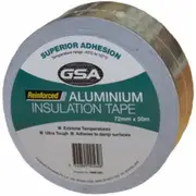 GSA Reinforced Aluminium Insulation Tape - 72mm x 50m