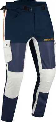 Segura Mojo, textile pants , color: Dark Blue/Light Grey , size: S