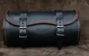 UNIVERSAL MOTORCYCLE BIG ROUND TOOL BAG HARLEY BOBBERS CHOPPERS ITALIAN THO