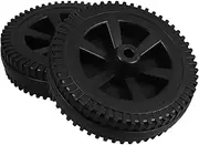 CANIGHT 2pcs 7 Inch Bbq Caster Wheels Casters for Grill Cart Universal Cooler Wheel Kit Heavy Duty Stem