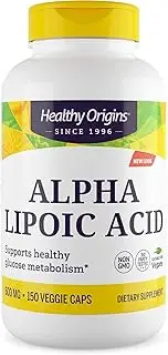 Healthy Origins Alpha Lipoic Acid 600 MG, 150 Count
