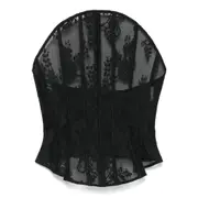 [Markgong] Markgong Cotton-blend Corset Top 36 FR BLACK