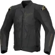 Dusk Black Laser Leather Motorcycle Jacket