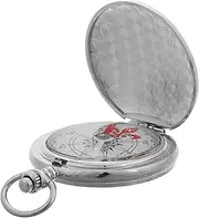 [BESPORTBLE] Vintage Pocket Watch Chain Compass Luminous Engraved Pendant Portable Outdoor Tool Zinc Alloy Men's Women's Hiking Gear