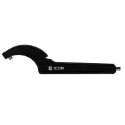 Icon Billet Spanner Wrench Kit with Two 3/8" Dowels & 5/32" Allen Key 198001