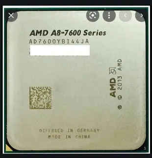 AMD CPU A8-7600 FM2+ 3.1G  四核心 AD7600YBI44JA CPU 二手良品 $250