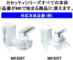 【日本代購】TORAY 東麗 淨水器 濾心 Cassetty系列 MKC.T2J-Z (3入裝)