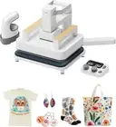 xTool 3-in-1 Heat Press Machine Kit, Smart Press & Mini Iron Press with Platform