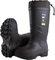 [LASTING PINNIP] Men's S5 Safety Boots With Composite Toe Waterproof Insulated PU Work Boots CSA ASTM F2413-18 Acid & Oil Resistant Anti Slip On Ice