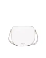 Replay Half Moon Crossbody Bag Women White