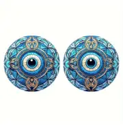 Evil Eye Car Cup Holder Coaster