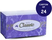 Carton of 24 boxes Finesse 2 Ply Comfort Facial Tissue 250 Sheets/Box