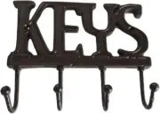 Cast Iron Keys Hook Key Rack
